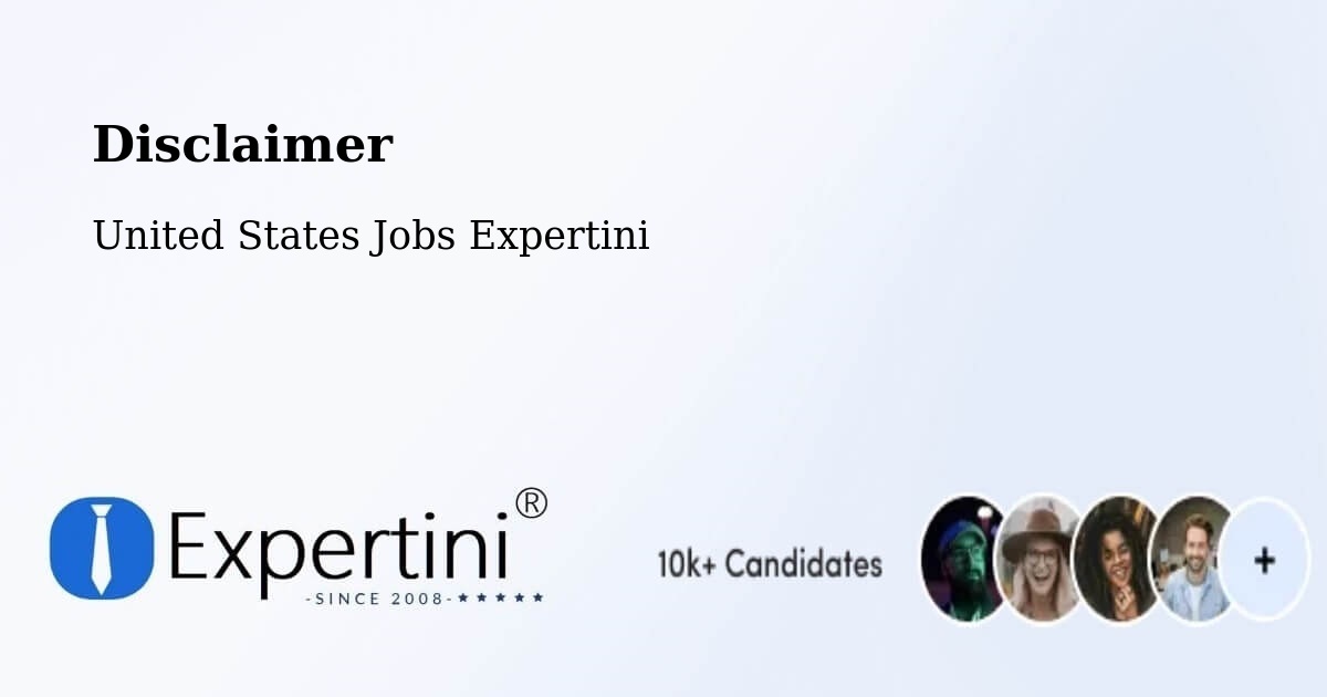 Disclaimer – Carnot Moon - United States Jobs Expertini